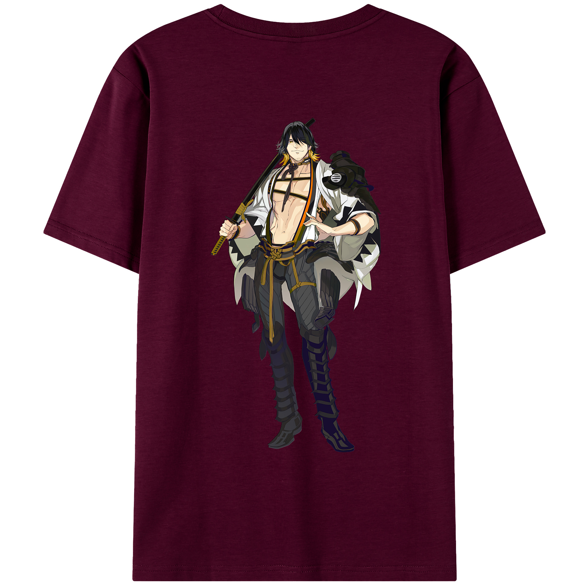 （画像用） 刀剣乱舞 Touken Ranbu レディース半袖Tシャツ(バックプリント)